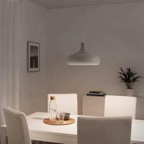 IKEA VAXJO Pendant lamp, beige, 38 cm (15 ") | IKEA ceiling lights | Eachdaykart
