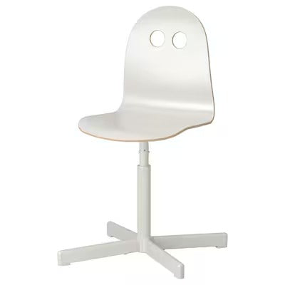 IKEA VALFRED / SIBBEN Children's desk chair, white | IKEA Children's desk chairs | IKEA Children's chairs | Eachdaykart