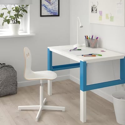 IKEA VALFRED / SIBBEN Children's desk chair, white | IKEA Children's desk chairs | IKEA Children's chairs | Eachdaykart