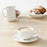 IKEA VARDAGEN Coffee cup and saucer, off-white | IKEA Mugs & cups | IKEA Coffee & tea | Eachdaykart