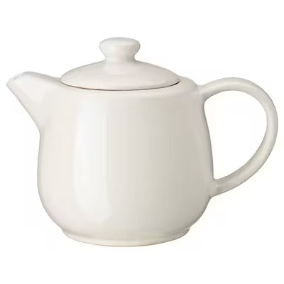 IKEA VARDAGEN Teapot, off-white | IKEA Tea pots & accessories | IKEA Coffee & tea | Eachdaykart