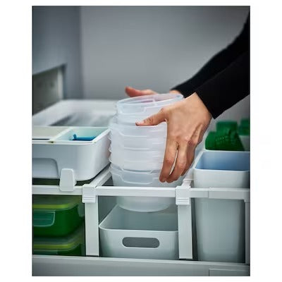 IKEA VARIERA Box, white | IKEA Paper & media boxes | IKEA Storage boxes & baskets | IKEA Small storage & organisers | Eachdaykart