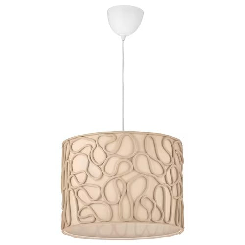 IKEA VINGMAST / HEMMA Pendant lamp, beige/white | IKEA ceiling lights | Eachdaykart