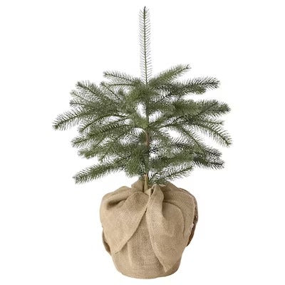 IKEA VINTERFINT Artificial potted plant, in/outdoor jute/Christmas tree green | IKEA Artificial plants & flowers | IKEA Plants & flowers | IKEA Decoration | Eachdaykart