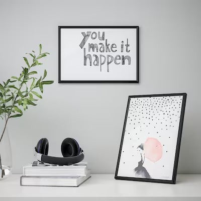 IKEA YLLEVAD Rahmen, schwarz | IKEA Bilder- &amp; Fotorahmen | IKEA Rahmen &amp; Bilder | Eachdaykart