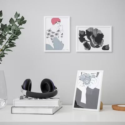 IKEA YLLEVAD Rahmen, weiß | IKEA Bilder- &amp; Fotorahmen | IKEA Rahmen &amp; Bilder | Eachdaykart