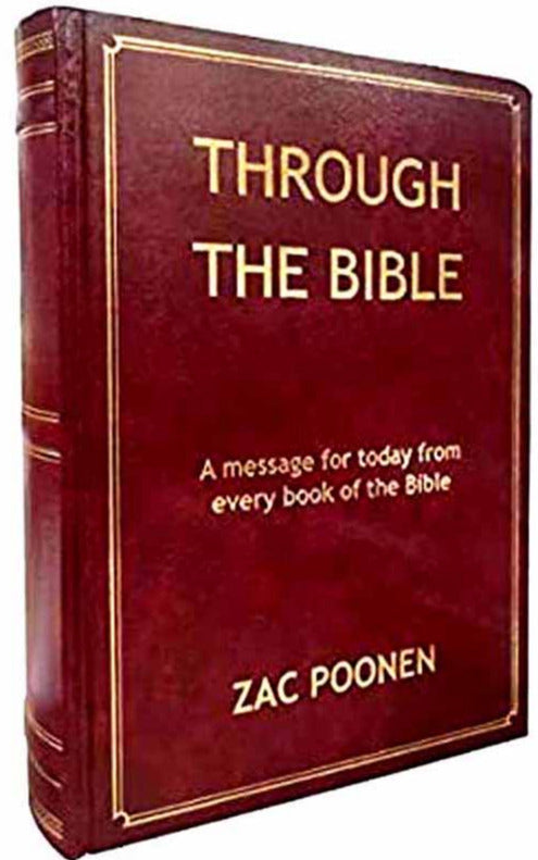 Through the bible by zac poonen